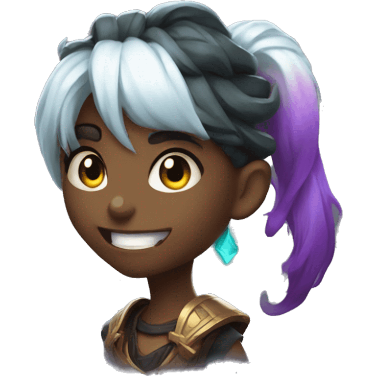 jinx from league of legends arcane emoji