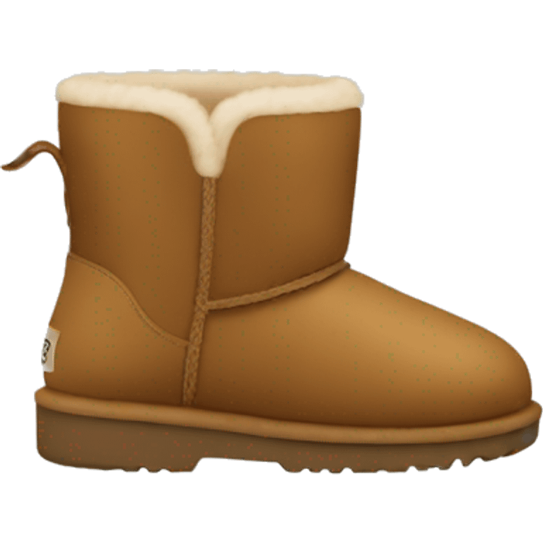 Ugg brown boots emoji