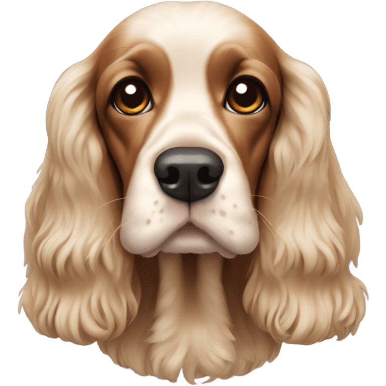 English cocker spaniel  emoji