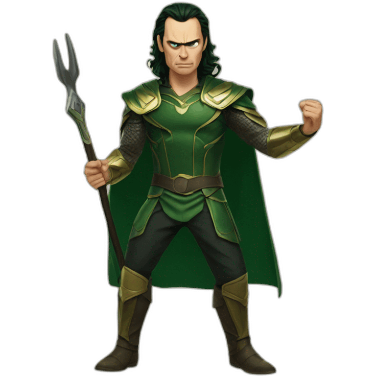 Angry classic Loki emoji