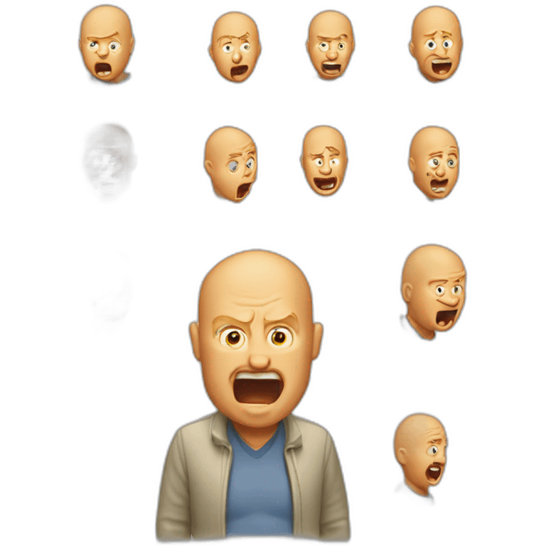 Steve Ballmer sweating and shouting developers developers developers emoji