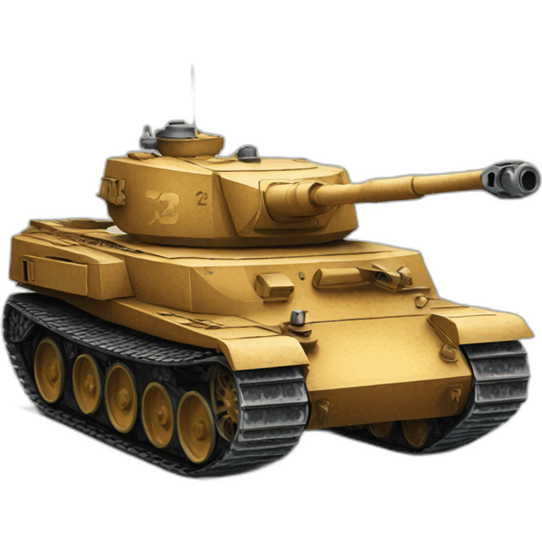 Tiger tank emoji