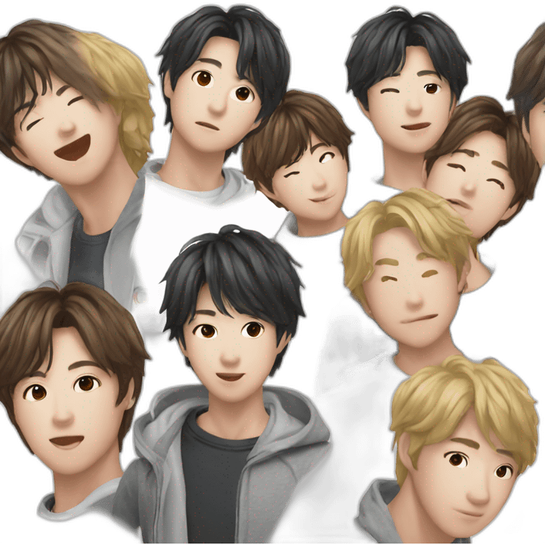 Jin bts réaliste  emoji