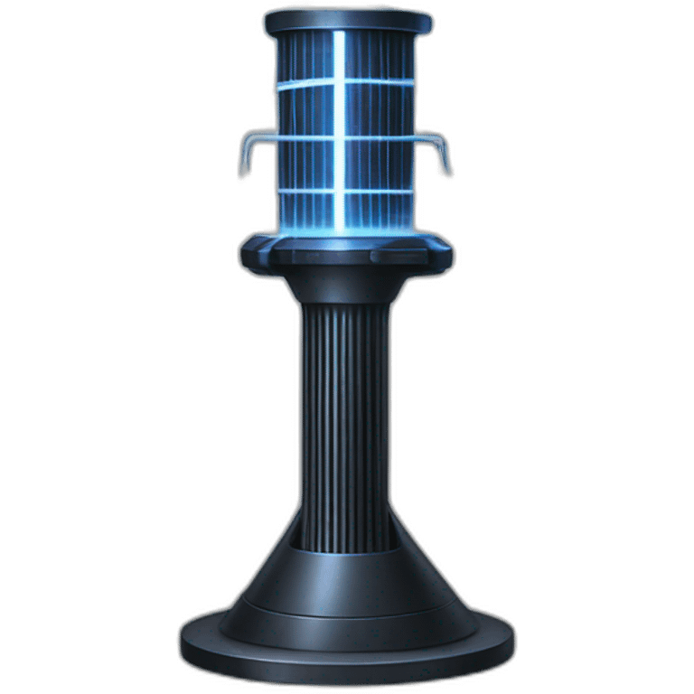 Nikola Tesla coil from the prestige emoji