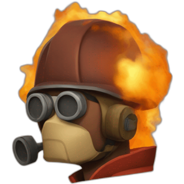 Pyro from Team fortress 2 emoji