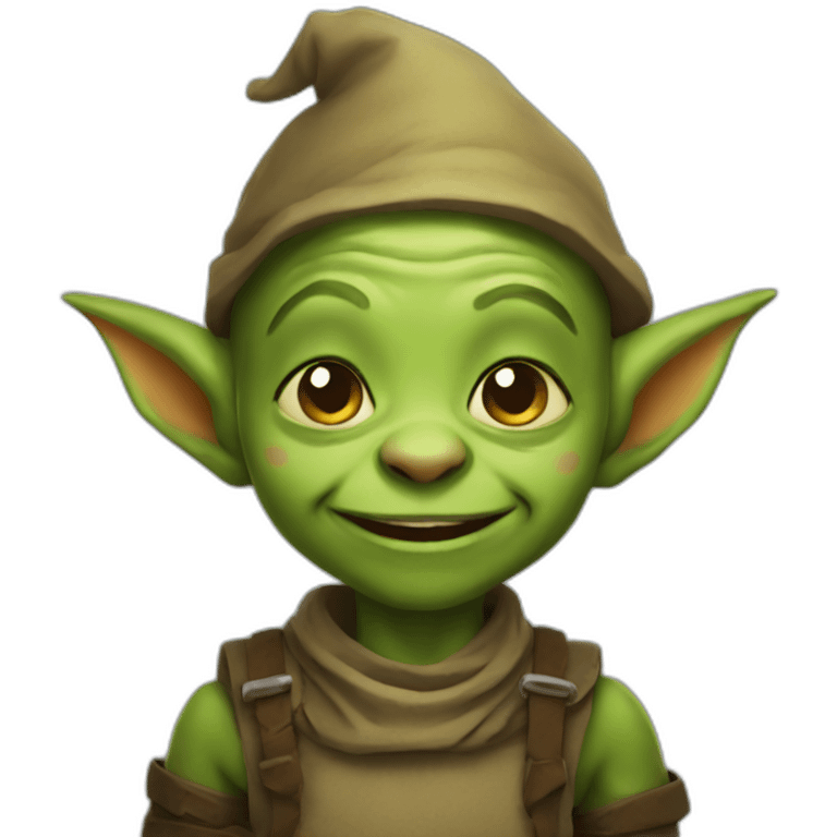 little cute Goblin  emoji