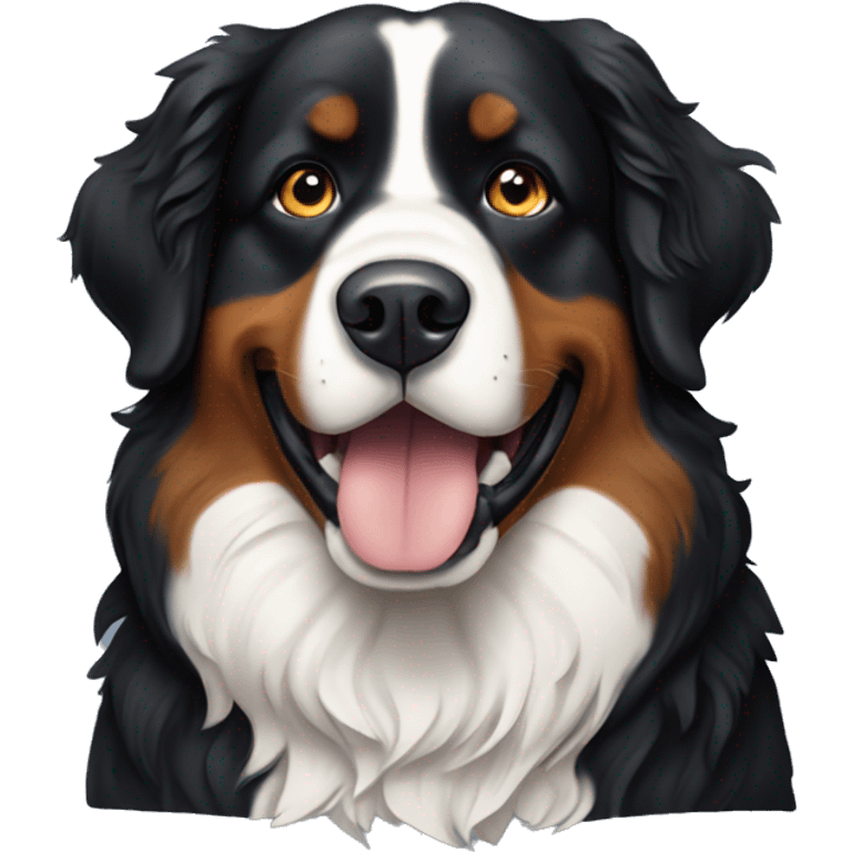 Bernese mountain dog emoji