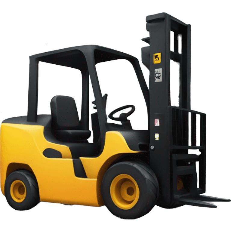 gamer forklift with leds emoji