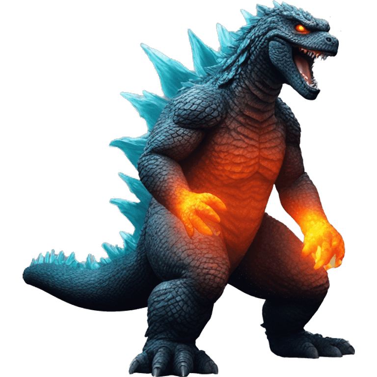 Godzilla thermo emoji