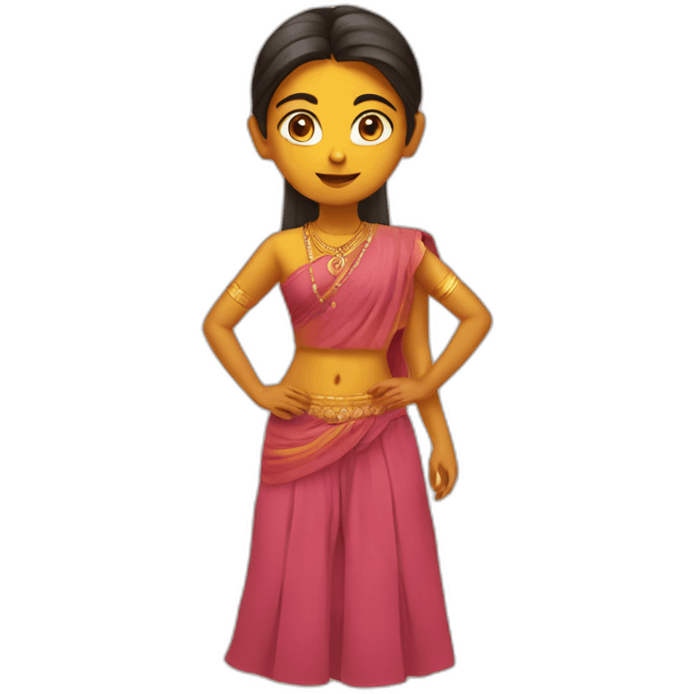 Sanskari girl emoji