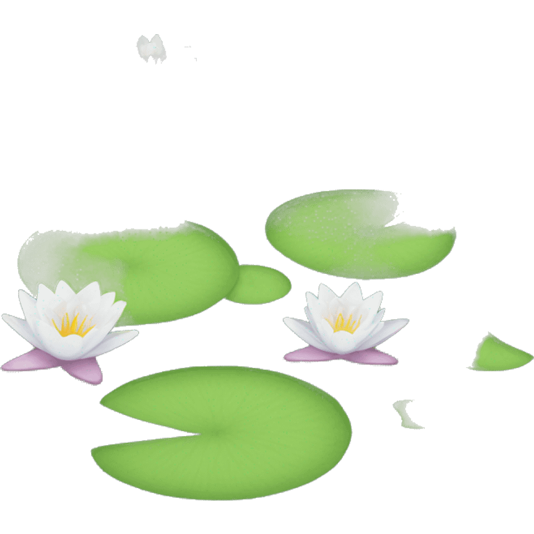 Pond lilies  emoji