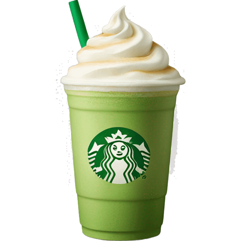 Matcha latte von Starbucks  emoji