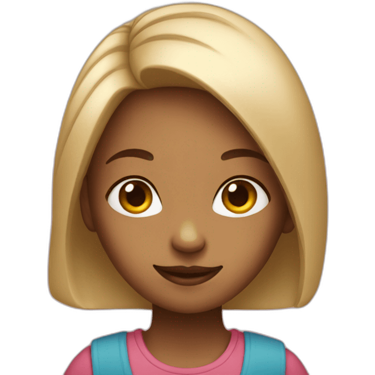 a girl named house emoji