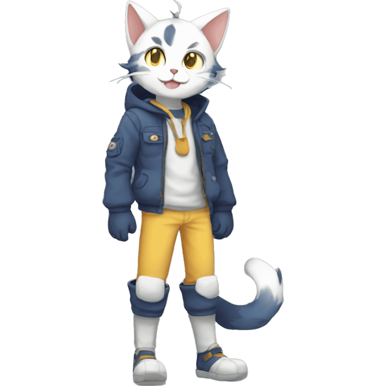 Catboy-Sona-Fakémon full body emoji