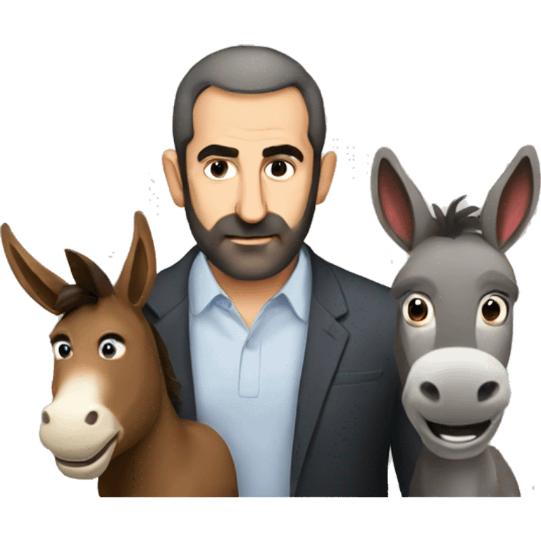 Pashinyan and Donkey emoji