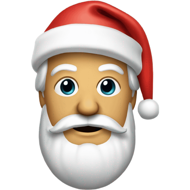 Trump with Santa hat emoji