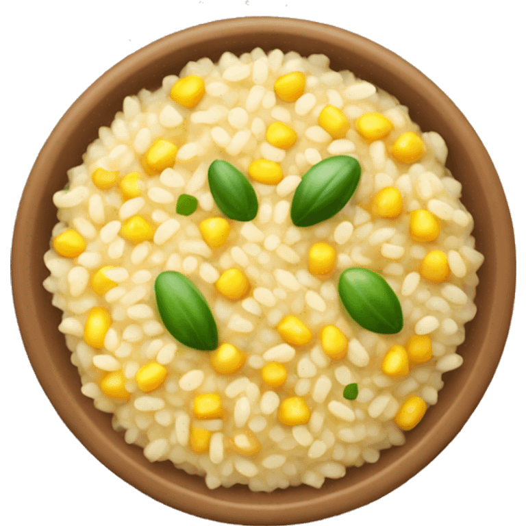 risotto with corn emoji