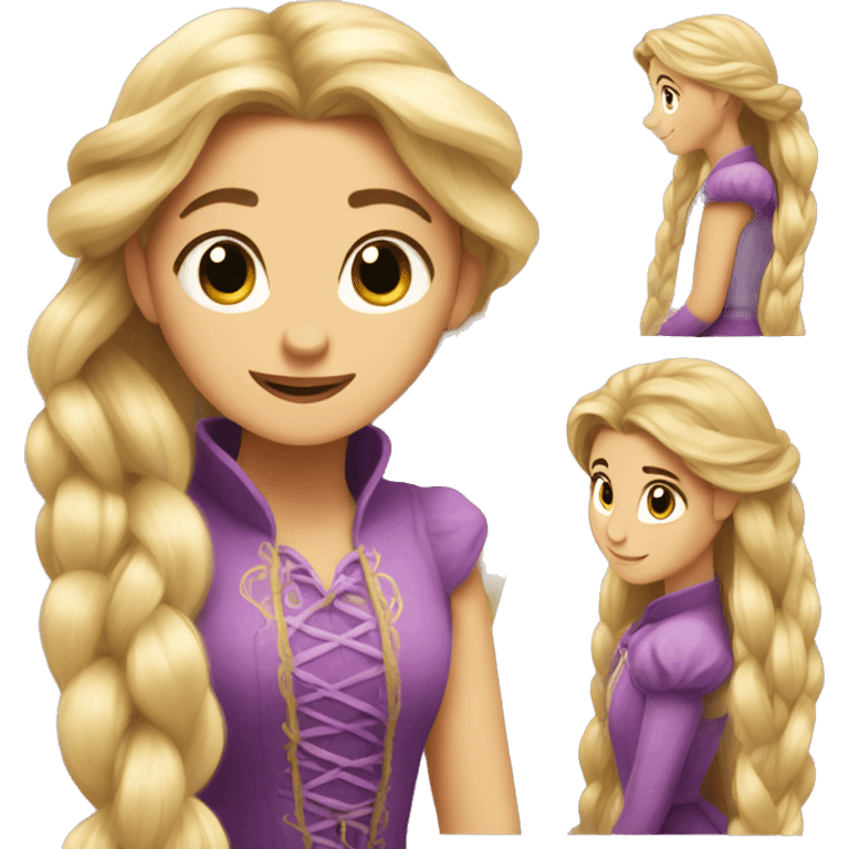 rapunzel emoji