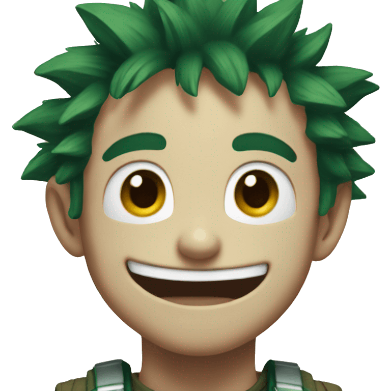 Happy Deku emoji