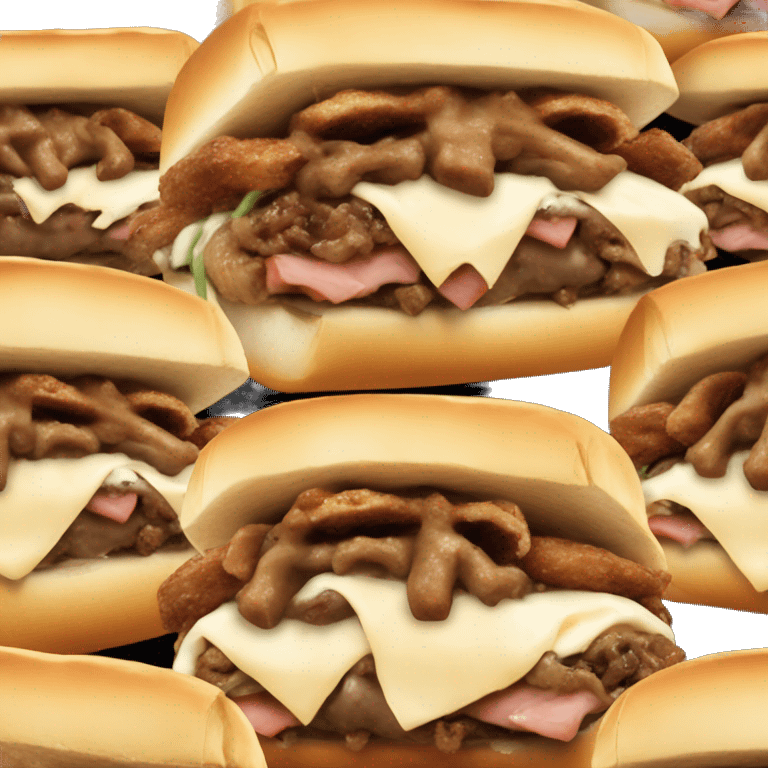 Philadelphia cheesesteak ￼ emoji