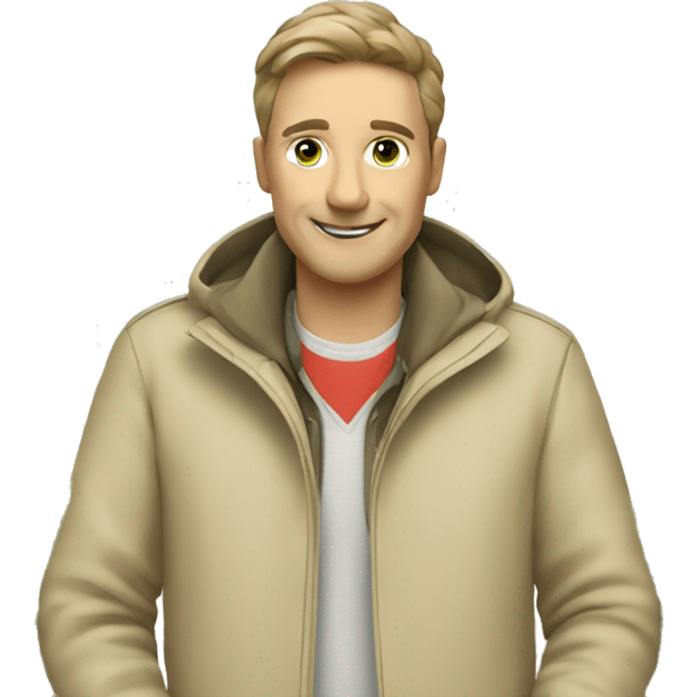 gardener beige jacket trees germany emoji