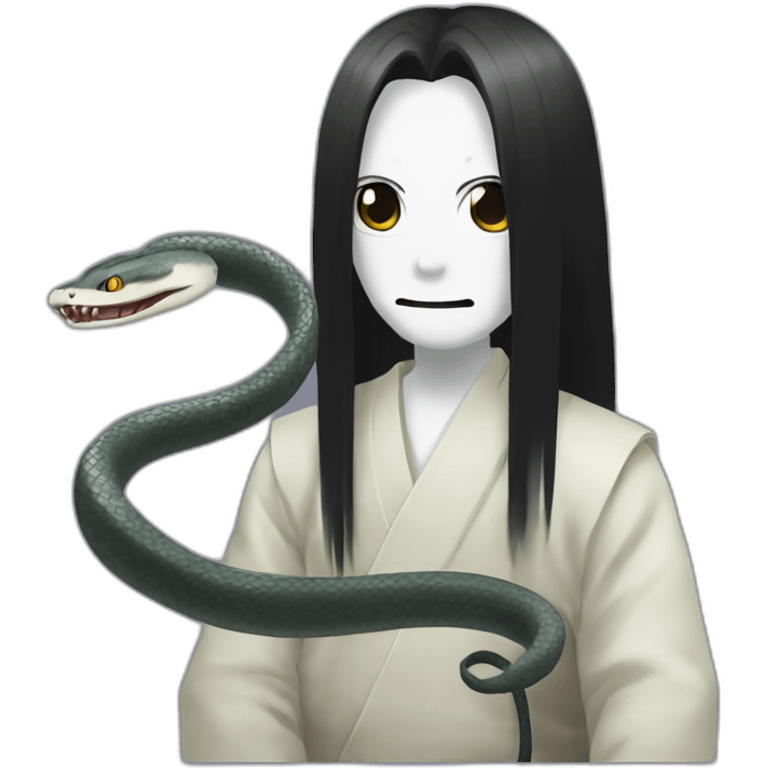 Orochimaru with snake emoji