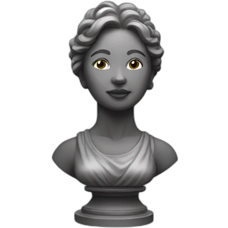 Statue-woman emoji