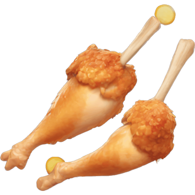 chicken drumstick emoji