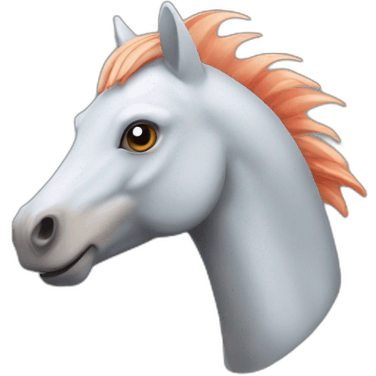 Fish horse emoji