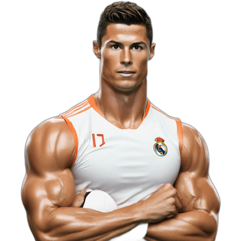 Muscle of cristiano Ronaldo emoji