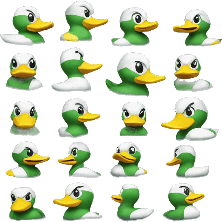 university of Oregon duck  emoji