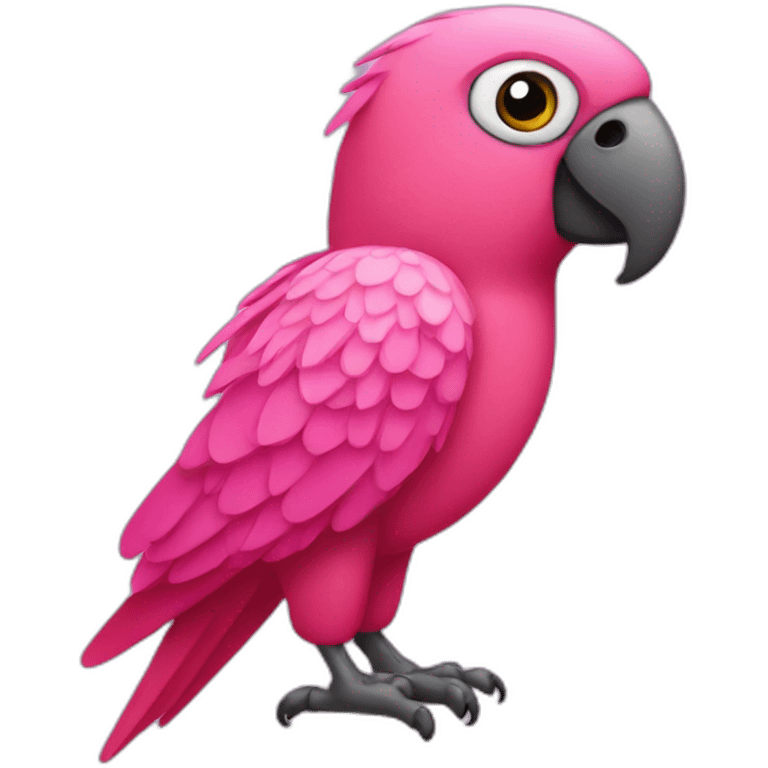 Pink Parrot emoji