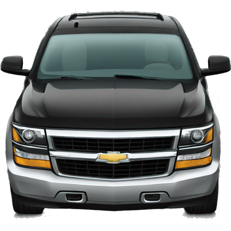 Black chevy tahoe emoji