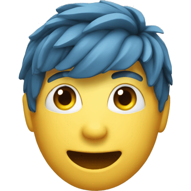 3d face in the spher emoji