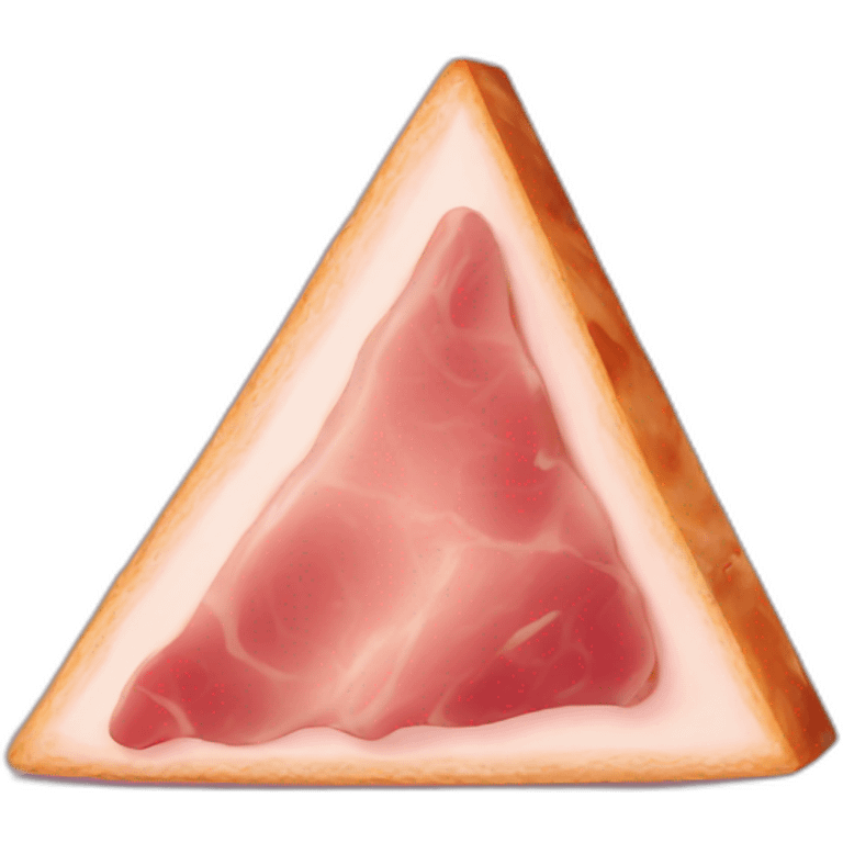 triangle ham emoji