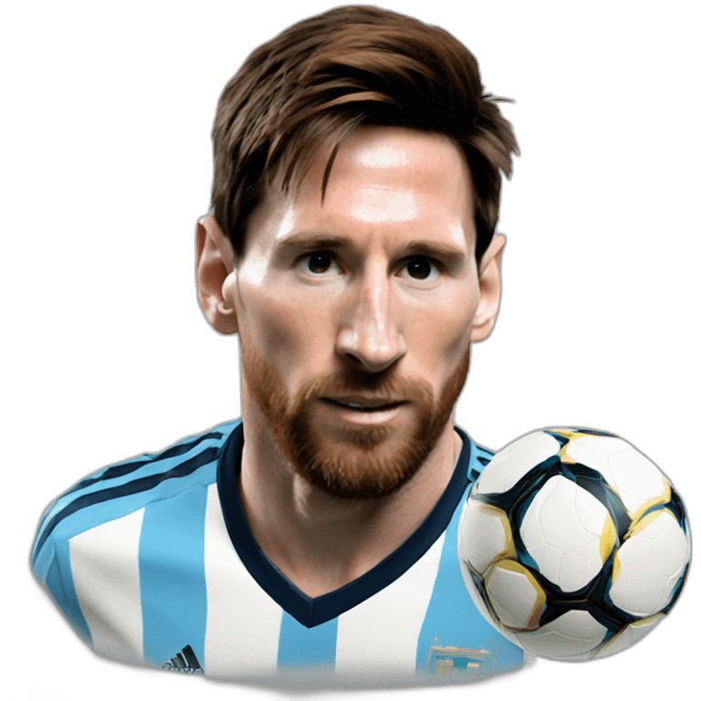 Leo messi argentina emoji