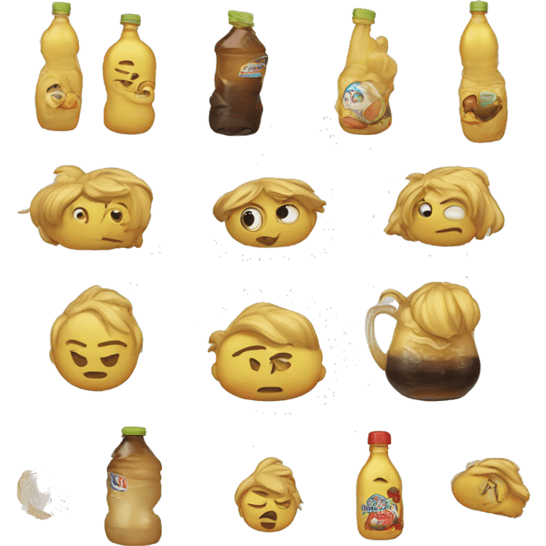 бутылка с водой  emoji