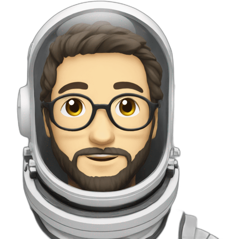 astronaut anime beard white-man glasses emoji