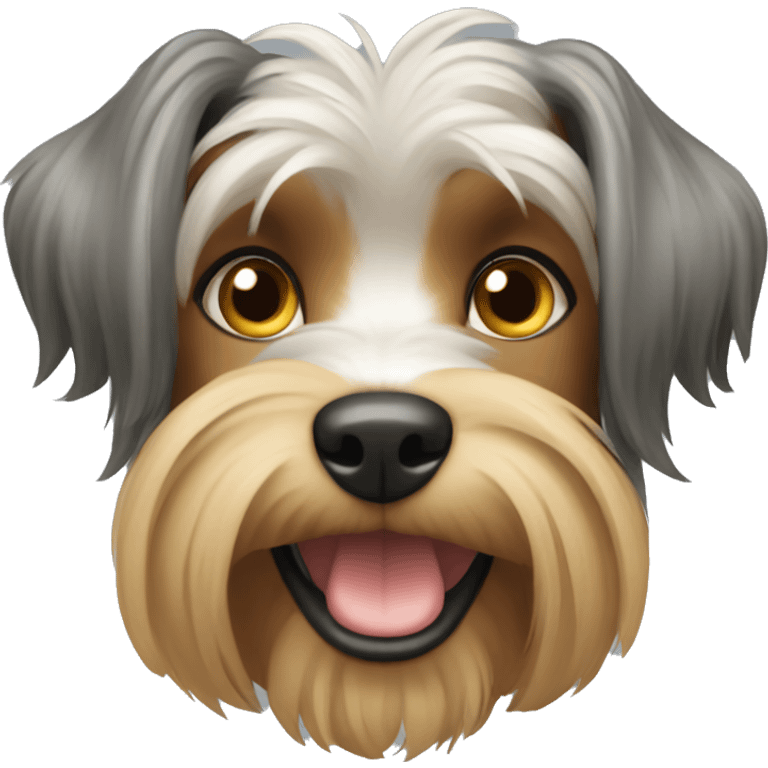 female yorkshire dog  emoji