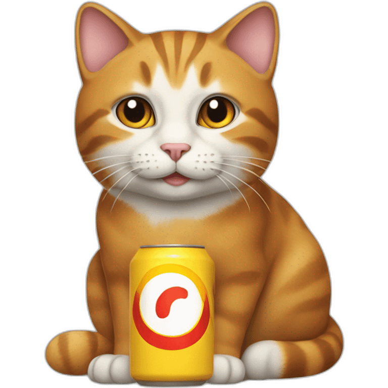 Cat at shell gas station emoji