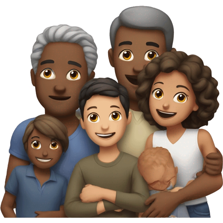 Home family love emoji