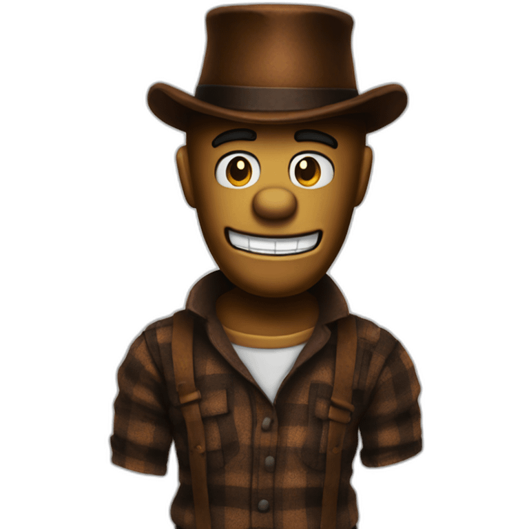 Freddy from 5 nights at freddy emoji