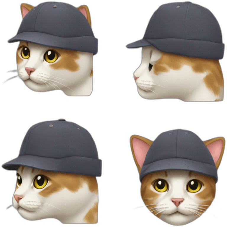 cat hat emoji