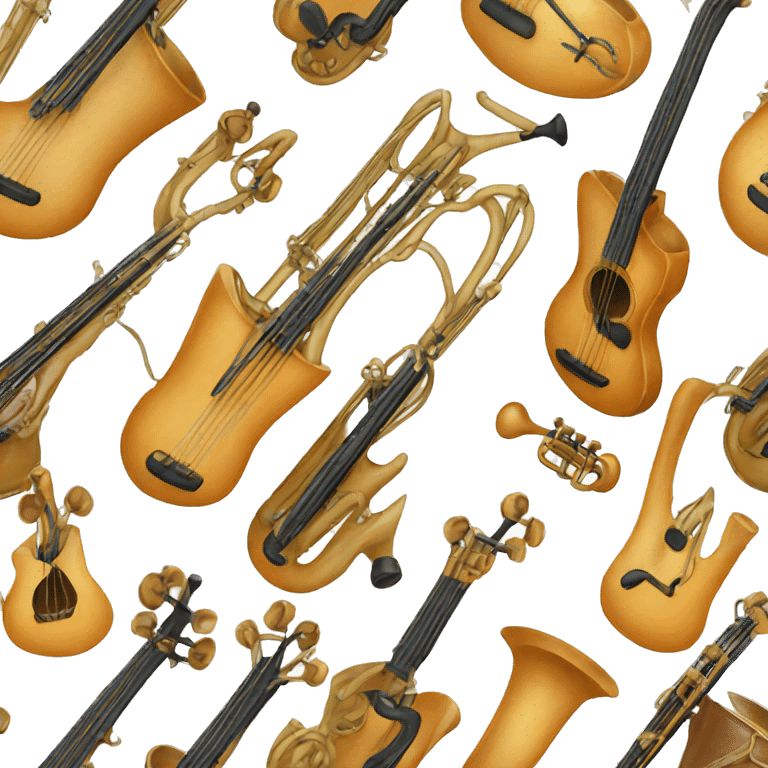 Instrumentos arpa emoji