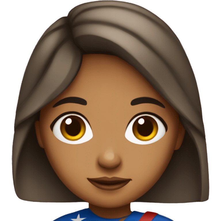 Puerto rican girl emoji