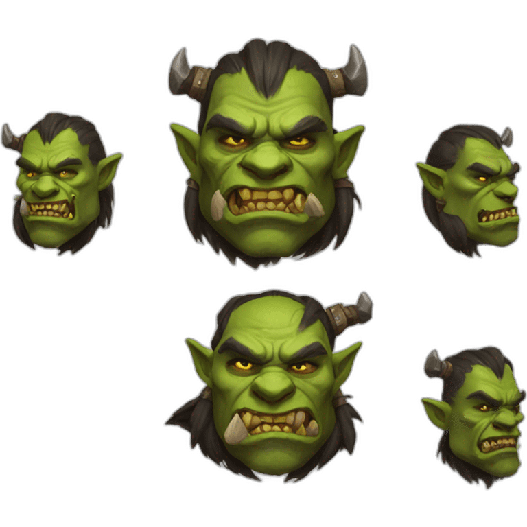 Orc(world of warcraft) Zug zug emoji