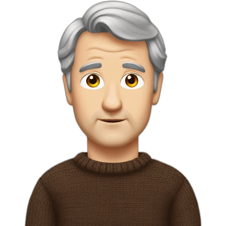 dougal from father ted red jumper brown hair emoji