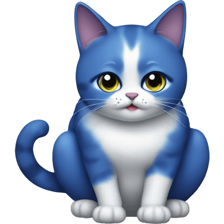 blueberry cat emoji