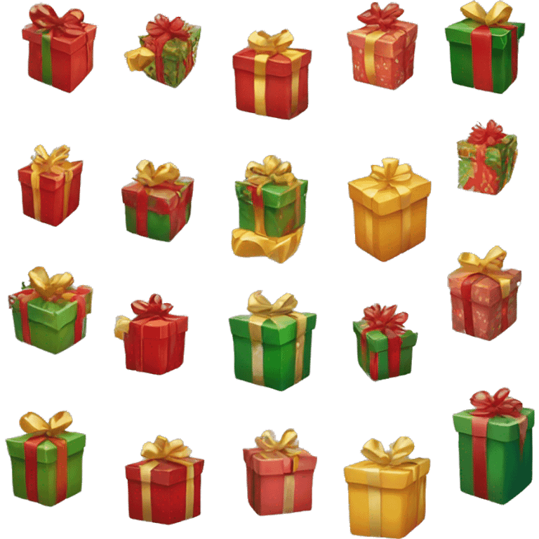 Christmas gifts  emoji