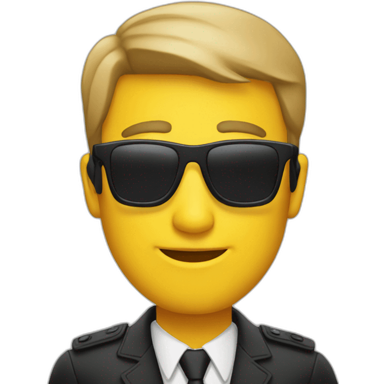 spy sunglass emoji